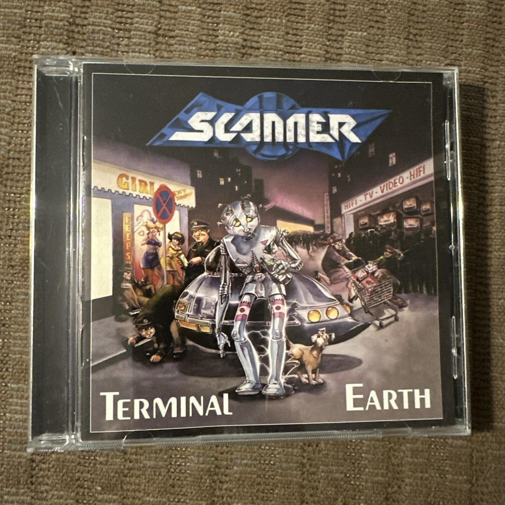 Terminal Earth by Scanner (Metal) (CD, Apr-2013, Divebomb Records) ES1645